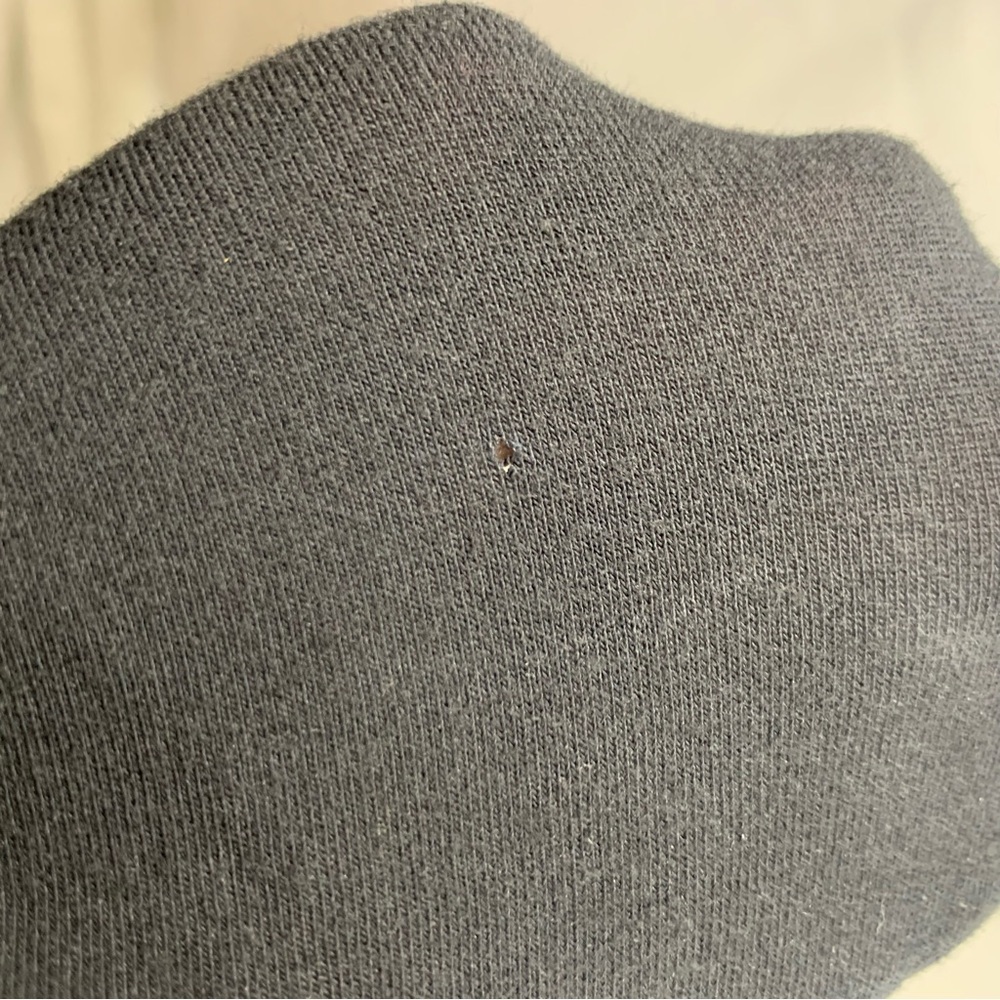 Sundry Black Ruched V Neck Long Sleeve Dress, size 3 - Picture 10 of 12